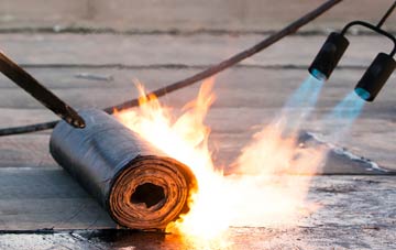 Redland End asphalt flat roofing repairs